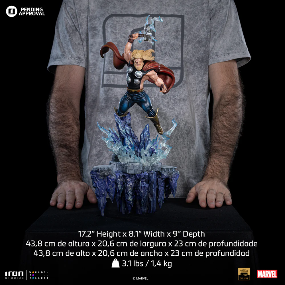 Thor Deluxe Infinity Gauntlet Diorama BDS Art Scale 1/10 Iron Studios - Image 9