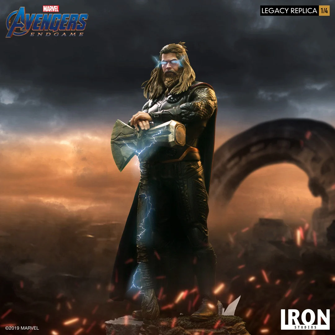 Statue Thor - Avengers: Endgame - Legacy Replica 1/4 - Iron Studios - Image 3
