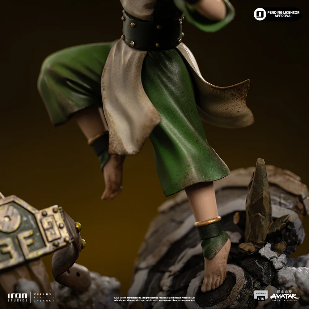 Pre-Order - Statue Toph - Avatar: The Last Airbender - Art Scale 1/10 - Iron Studios - Image 10