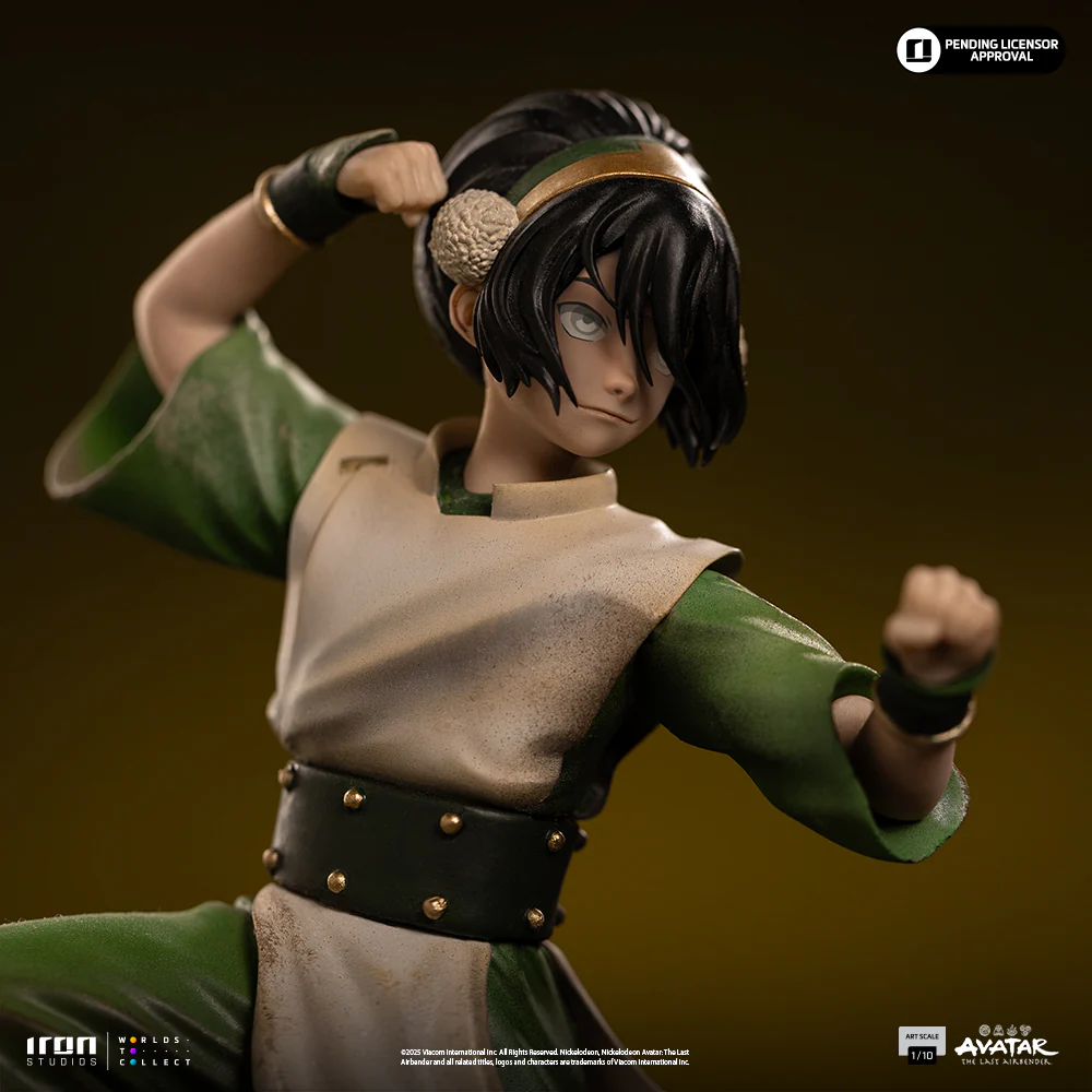Pre-Order - Statue Toph - Avatar: The Last Airbender - Art Scale 1/10 - Iron Studios - Image 12