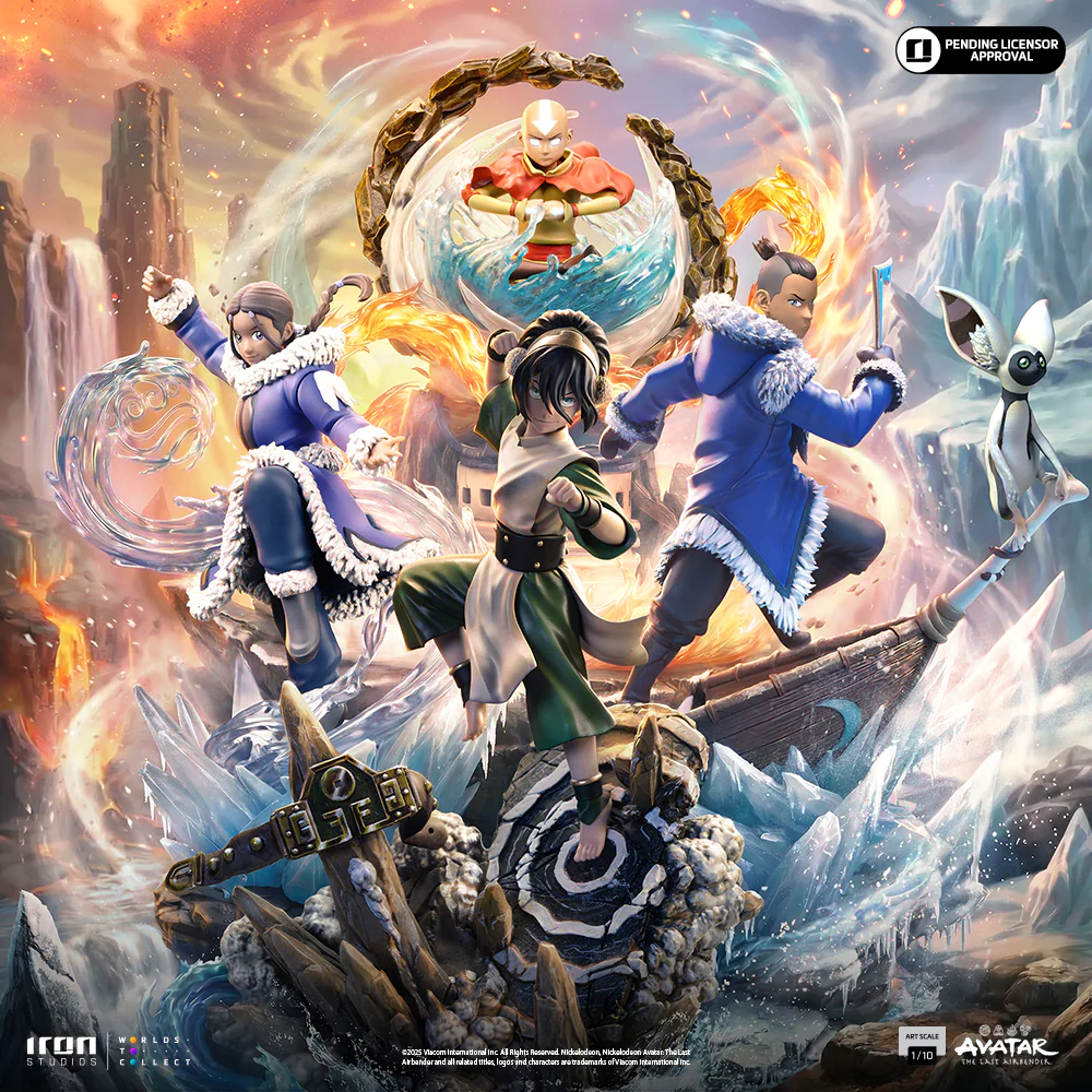 Pre-Order - Statue Toph - Avatar: The Last Airbender - Art Scale 1/10 - Iron Studios - Image 14