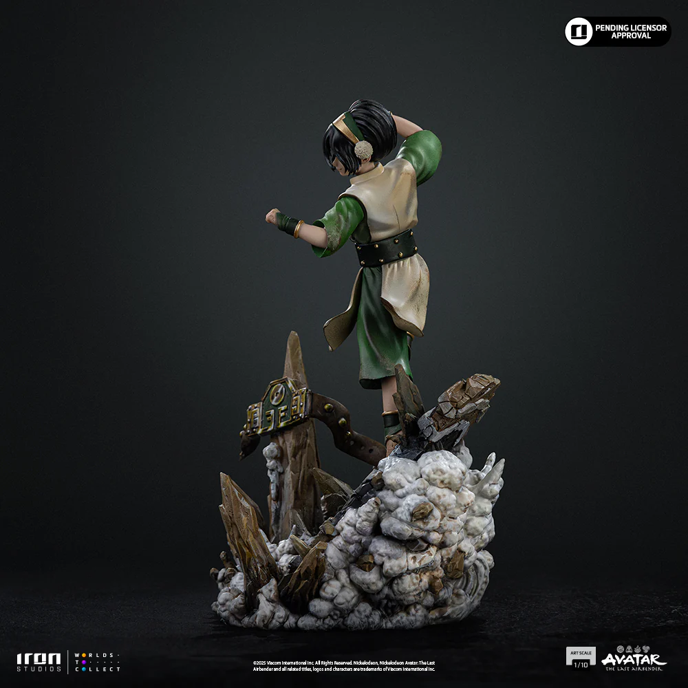 Pre-Order - Statue Toph - Avatar: The Last Airbender - Art Scale 1/10 - Iron Studios - Image 3