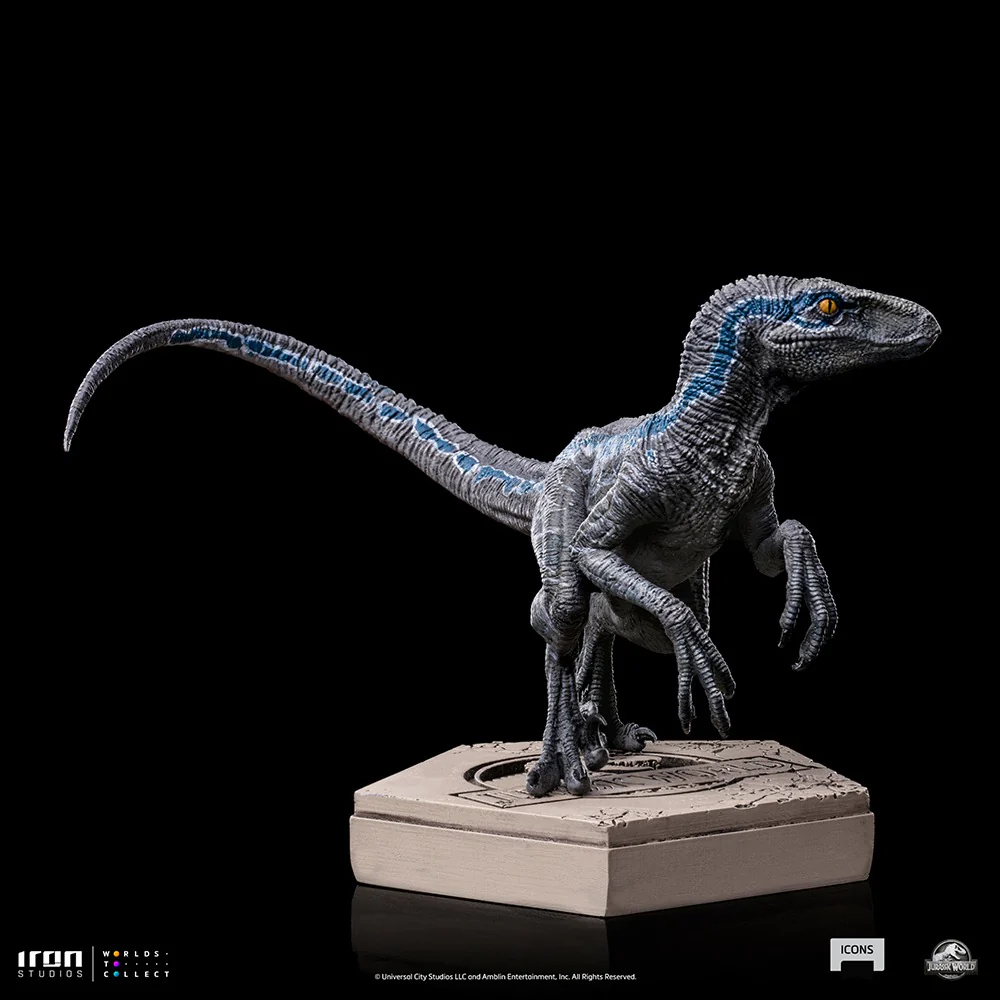 Velociraptor Blue B - Jurassic World - Icons - Iron Studios - Image 5
