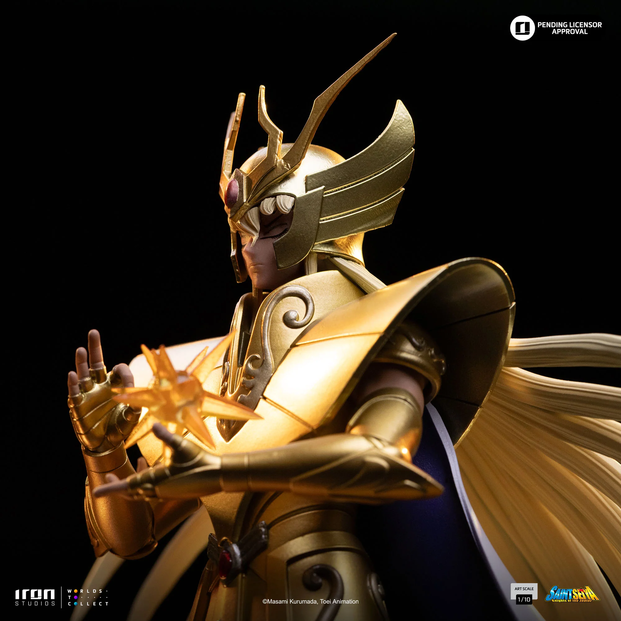 Pre-Order - Statue Virgo Shaka – Saint Seiya – Art Scale 1/10 – Iron Studios - Image 11