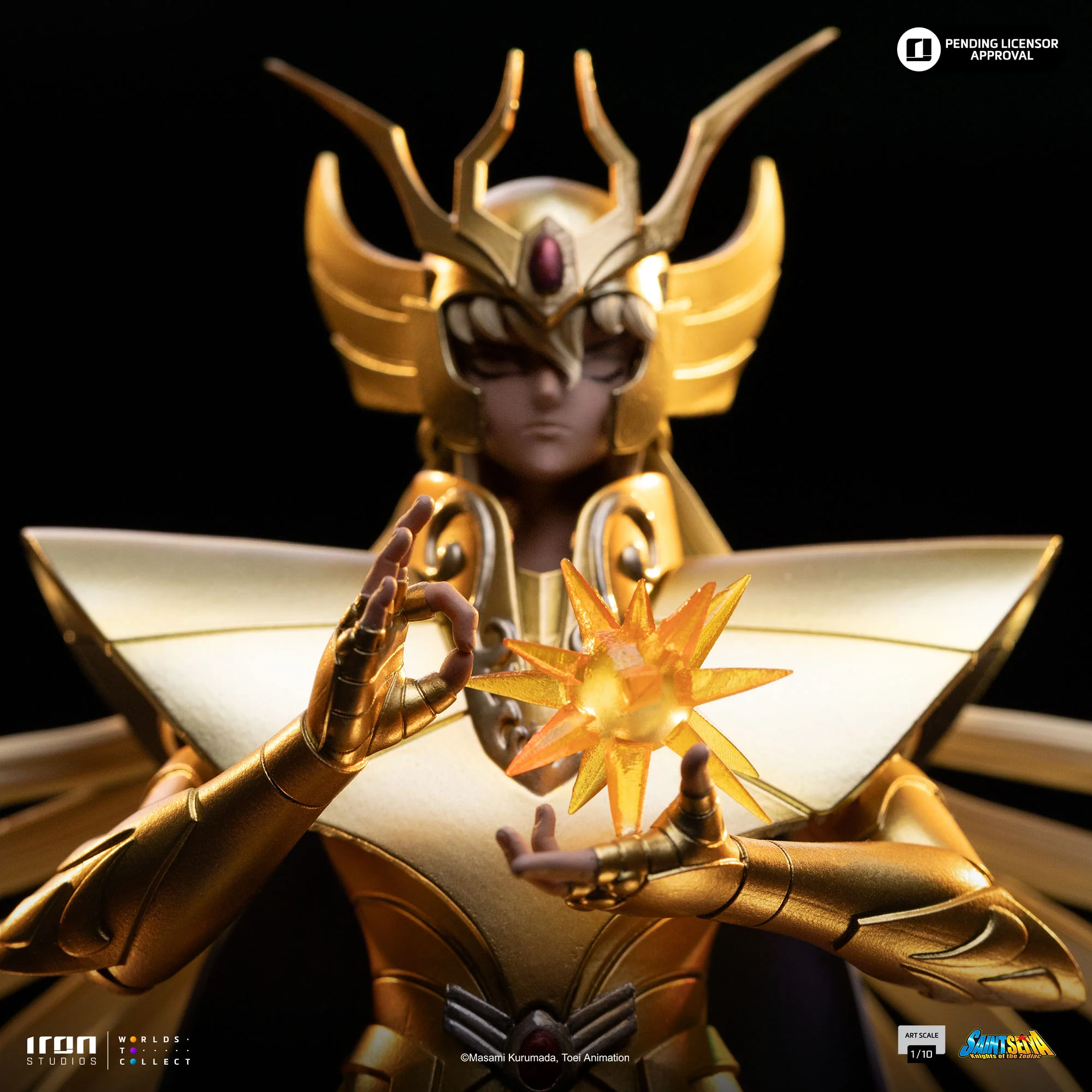 Pre-Order - Statue Virgo Shaka – Saint Seiya – Art Scale 1/10 – Iron Studios - Image 12