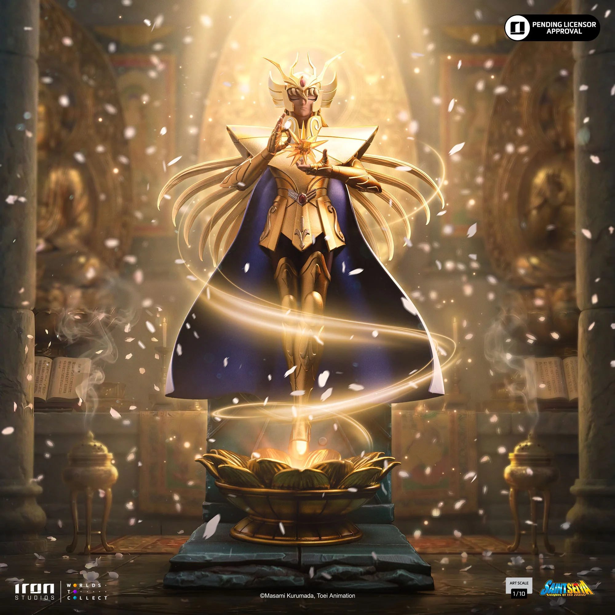 Pre-Order - Statue Virgo Shaka – Saint Seiya – Art Scale 1/10 – Iron Studios - Image 3
