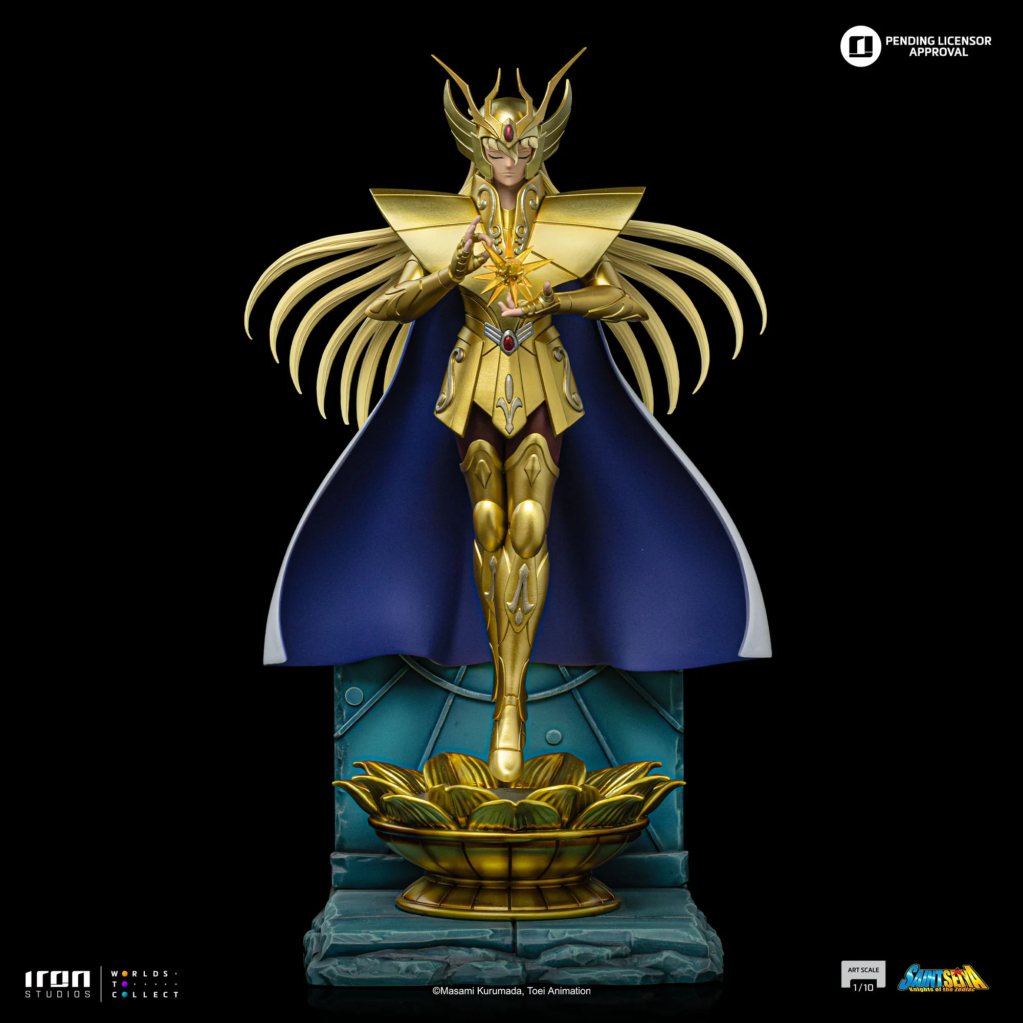 Pre-Order - Statue Virgo Shaka – Saint Seiya – Art Scale 1/10 – Iron Studios - Image 5