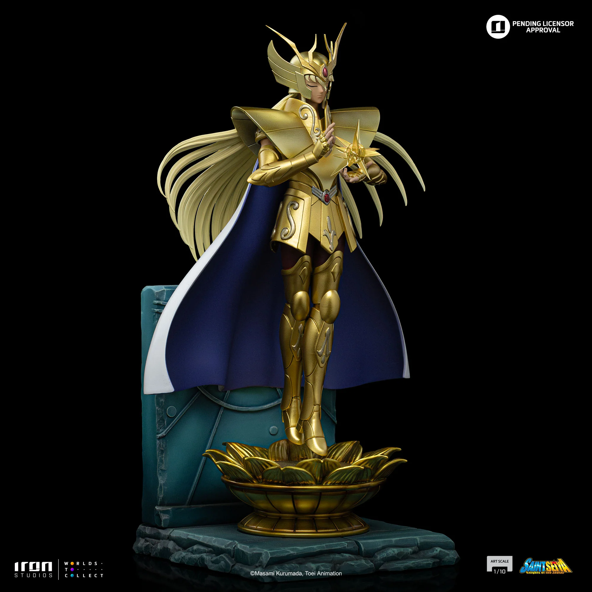 Pre-Order - Statue Virgo Shaka – Saint Seiya – Art Scale 1/10 – Iron Studios - Image 9