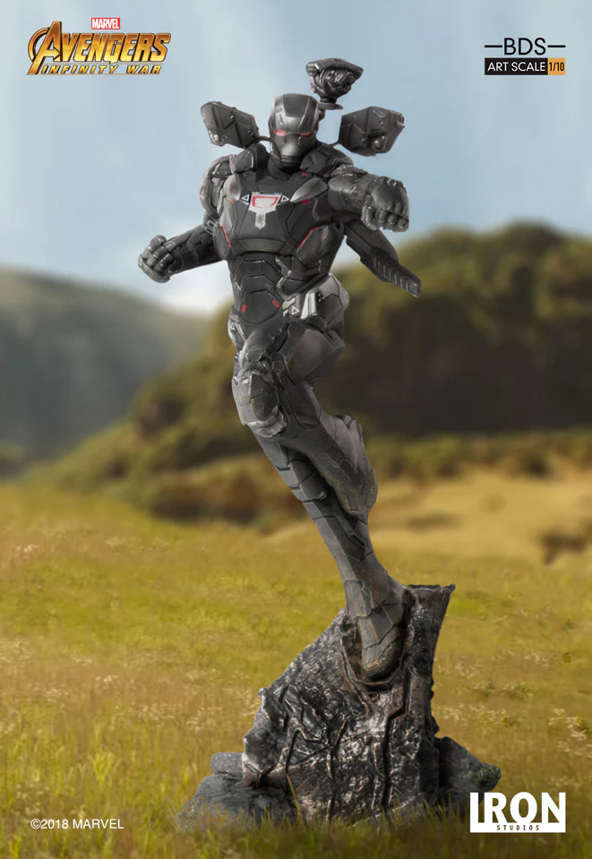 Statue War Machine - Avengers: Infinity War - BDS - Art Scale - 1/10 - Iron Studios - Image 3