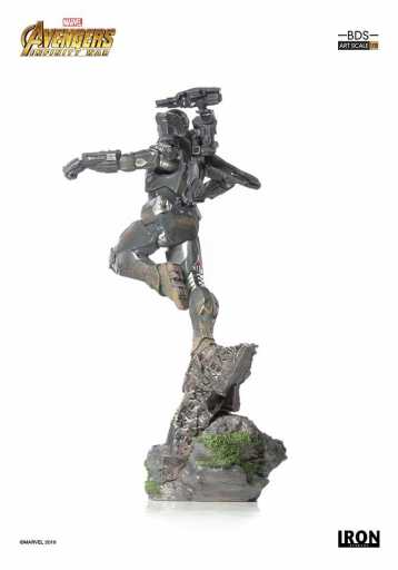 Statue War Machine - Avengers: Infinity War - BDS - Art Scale - 1/10 - Iron Studios - Image 4