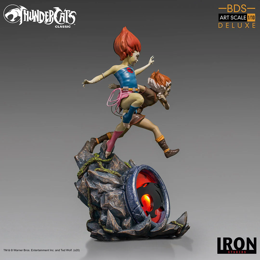 Statue Wilykit & Wilykat - Thundercats - Bds Art Scale 1/10 - Iron Studios - Image 3