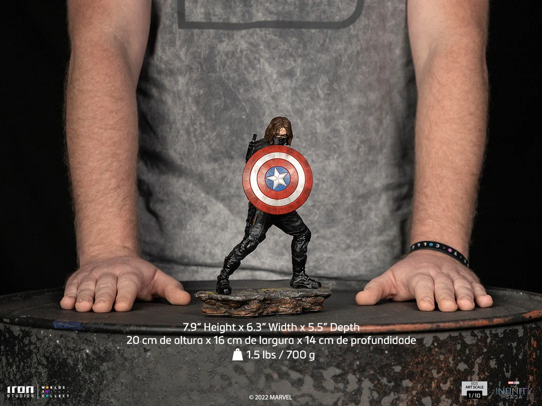 Winter Soldier - The Infinity Saga - BDS Art Scale 1/10 - Iron Studios - Image 7