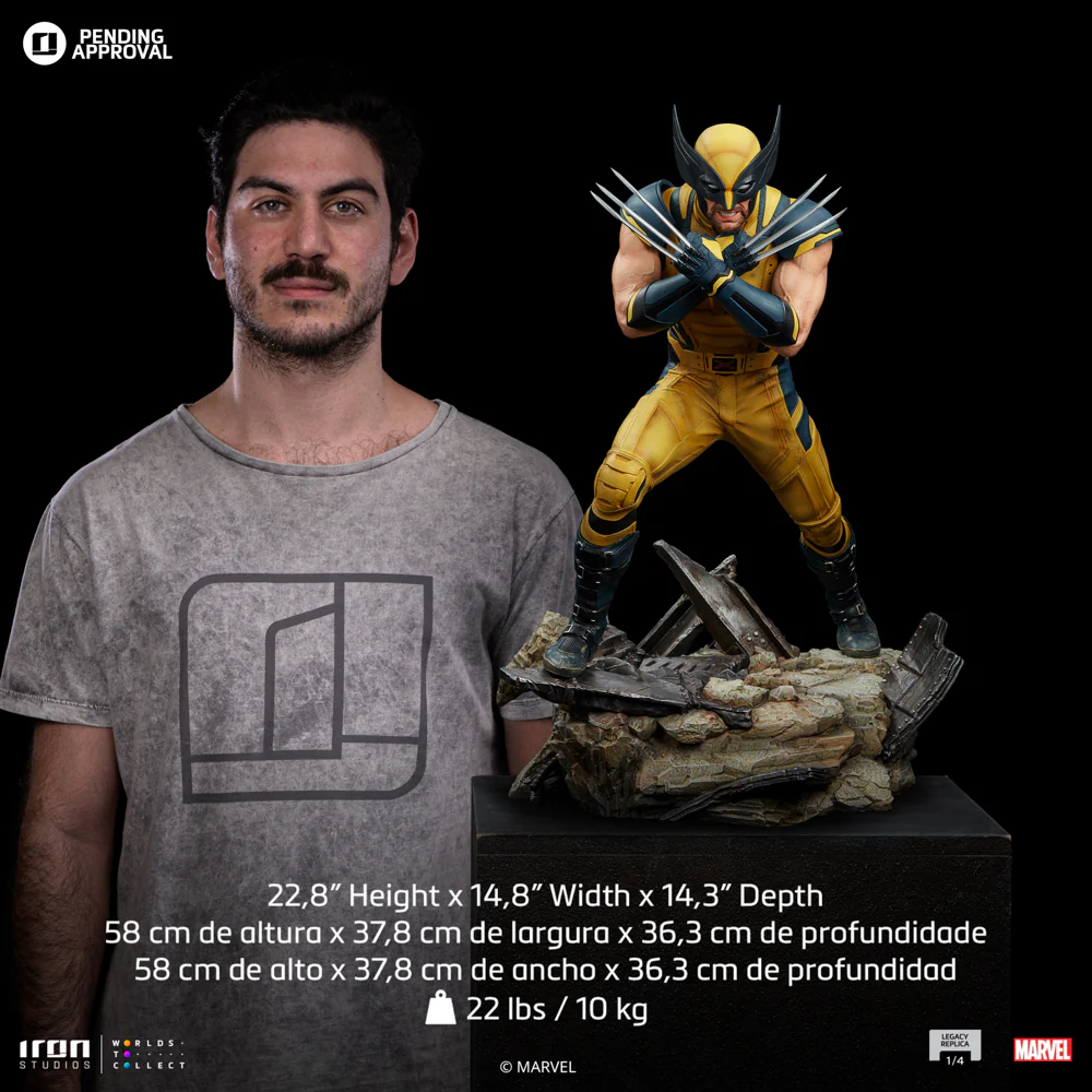 Wolverine  Deadpool & Wolverine  Legacy Replica 1/4  Iron Studios - Image 14
