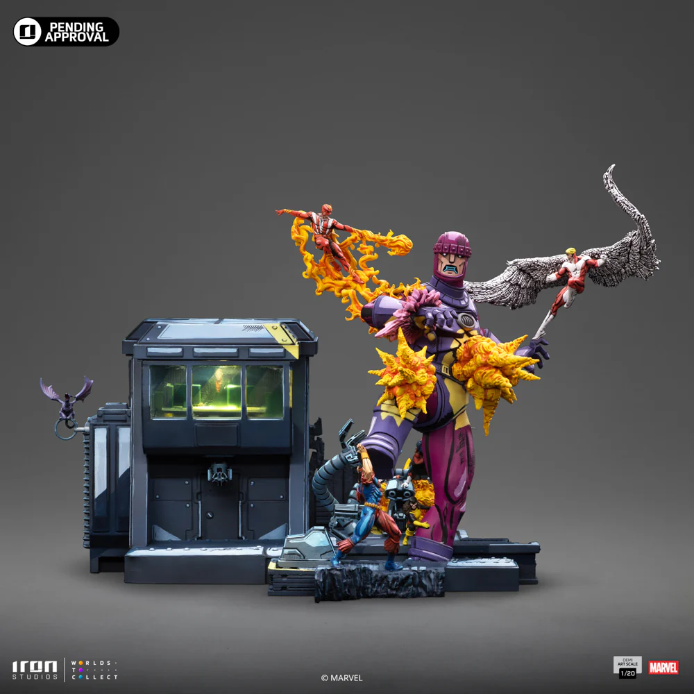 X-Men Danger Room B Diorama (Comics Version) - X-Men - Demi Art Scale 1/20 - Iron Studios - Image 3