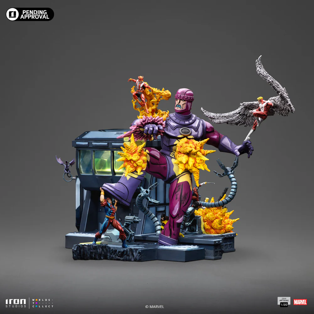 X-Men Danger Room B Diorama (Comics Version) - X-Men - Demi Art Scale 1/20 - Iron Studios - Image 4