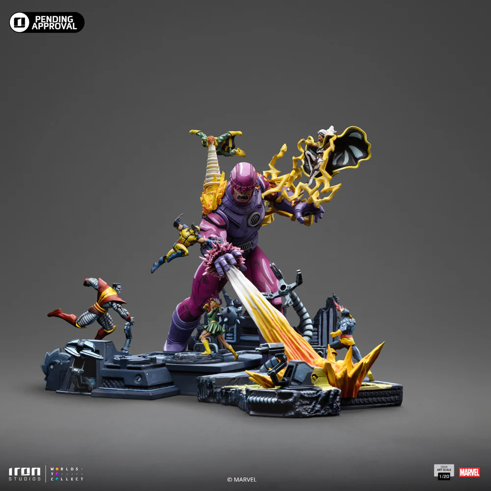 X-Men Danger Room Diorama A (Comics Version) - X-Men - Demi Art Scale 1/20 - Iron Studios - Image 6
