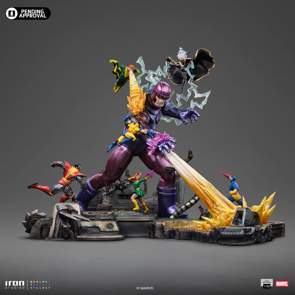 X-Men Danger Room Diorama A - X-Men - Demi Art Scale 1/20 - Iron Studios - Image 3
