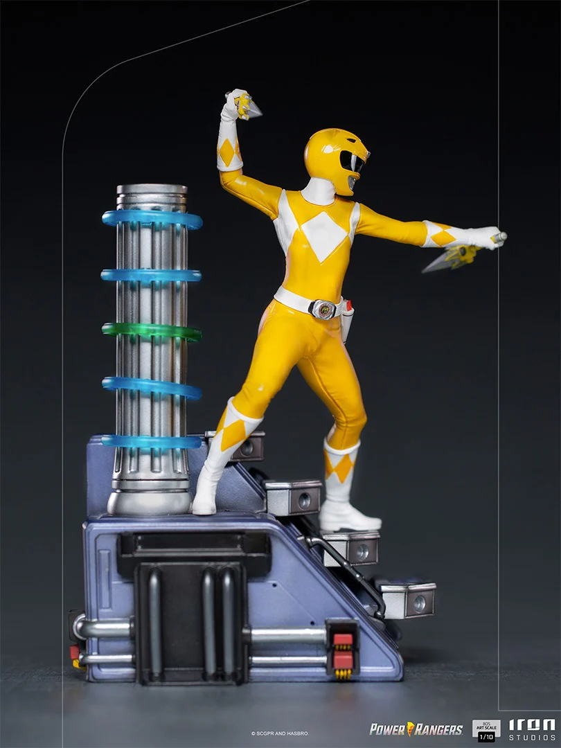 Yellow Ranger - Mighty Morphin Power Rangers - BDS Art Scale 1/10 - Iron Studios - Image 6