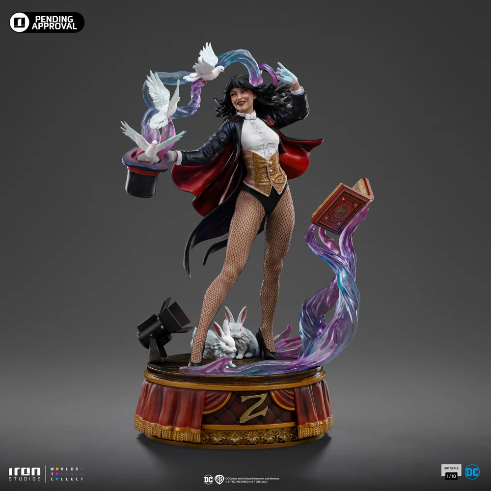 Zatanna - DC Comics Series #9 - Art Scale 1/10 - Iron Studios - Image 3