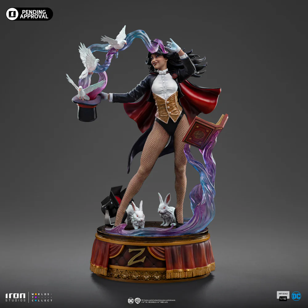 Zatanna - DC Comics Series #9 - Art Scale 1/10 - Iron Studios - Image 4